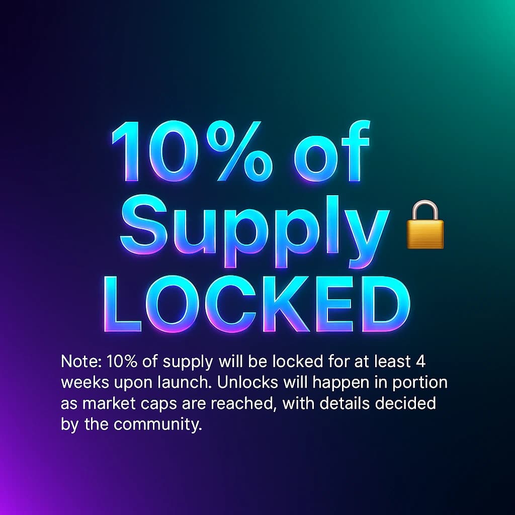 10% supply lock